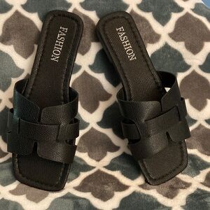 Black Women's Sandals